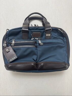 Tumi Alpha Bravo Andersen Slim Commuter Briefcase